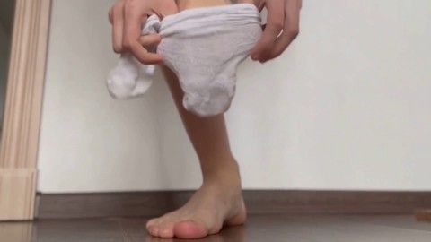 Schau dir meine sexy Socken an