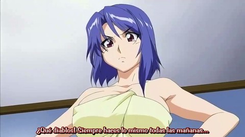 MILF anglaise aux gros seins dans un manga hentai veut une baise hardcore - sans censure
