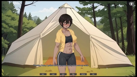 ロマンティック, ハイキング, 彼女