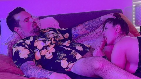 Placer supremo: orgasmos múltiples y gran carga para una nena tetona