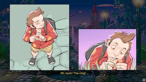 Il gioco hentai Jerry the Wanker presenta un prete scatenato che schiaffeggia il demonio fuori da una bella suora.