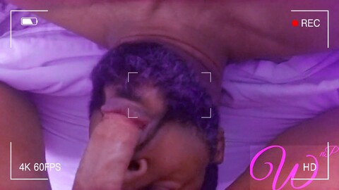 Succhiando un enorme cazzo da trans