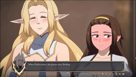 Vaygren's steamy seduction in a hot lesbian threesome with Fanservicefans