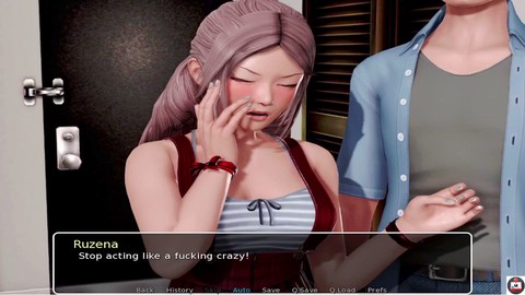 Aventuras universitarias con Joy Stick Cinema en un salvaje mundo hentai 3D