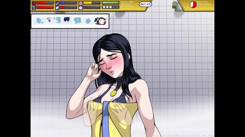 Des salopes en chaleur en pleines aventures de sexe en dessins animés en 2D