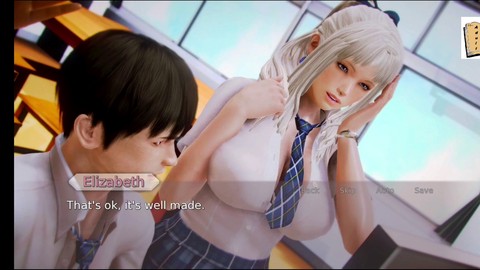 Waifu Academy bringt wilde Streiche mit großen natürlichen Brüsten und uncensored Spaß