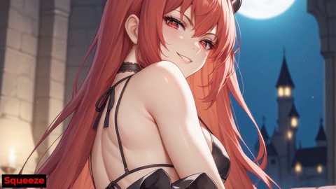 Insegnare l'orgasmo senza mani nello stile joi dei succubi
