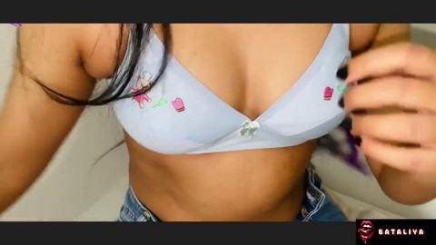 Die indische Bhabhi Sl_Bataliya gibt einen harten Blasen und wird von ihrem Freund genommen.