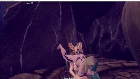 비디오 게임, 몬스터녀, 큰 엉덩이