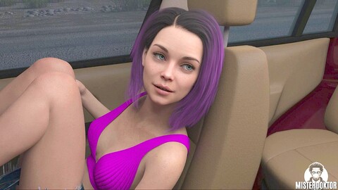 Juego de rol de madrastra con Misterdoktor centrado en su gran trasero