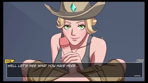 Juego adulto interactivo con una rubia en un paraíso virtual sexy