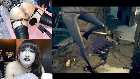 Un jugador solitario inexperto se llena mientras juega